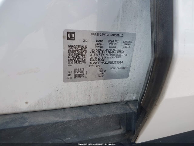 Chevrolet Tahoe 2wd Lt 2024 1GNSCNKD2RR279514 Image 9