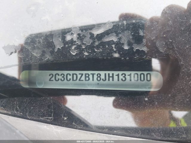 2C3CDZBT8JH131000 Dodge Challenger R/t