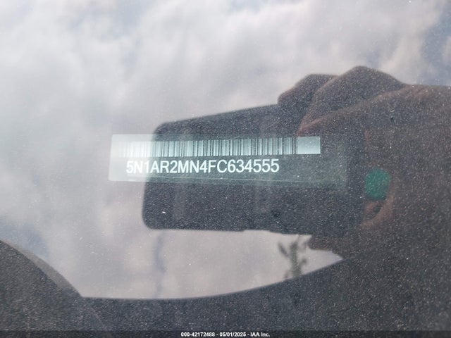 5N1AR2MN4FC634555 Nissan Pathfinder S