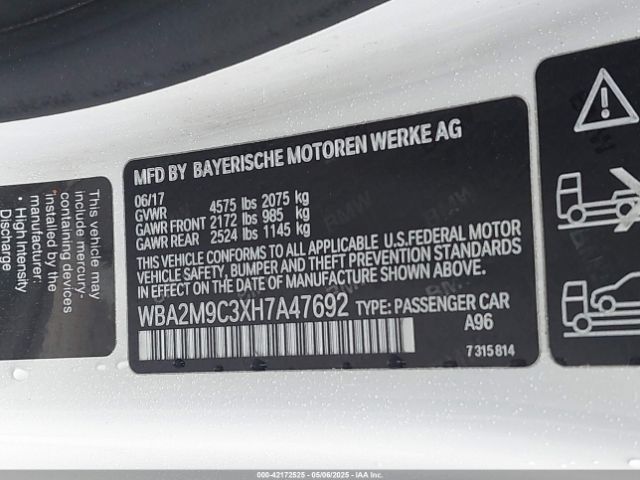 WBA2M9C3XH7A47692 BMW 230i Xdrive