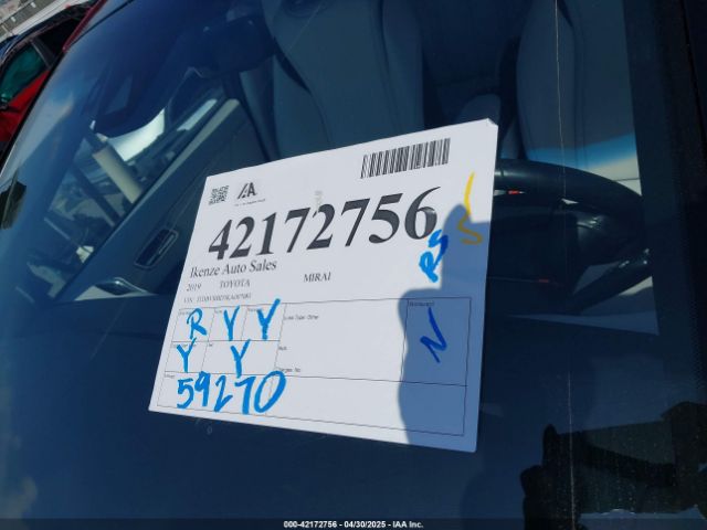 JTDBVRBD3KA007083 Toyota Mirai