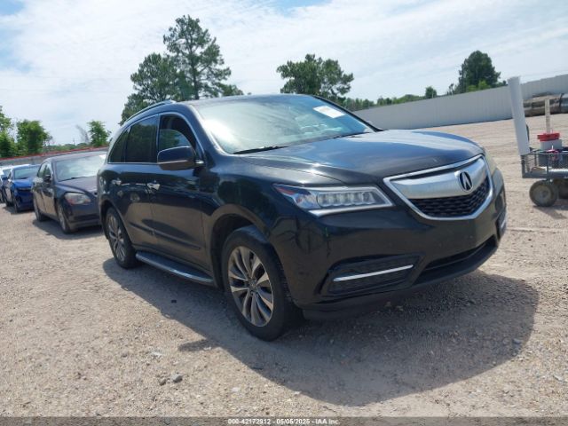 2014 ACURA MDX 5FRYD4H60EB003270