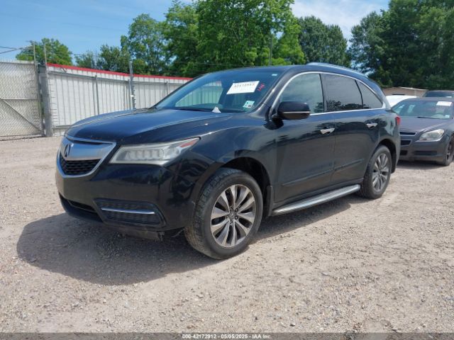 2014 ACURA MDX 5FRYD4H60EB003270 Photo 1
