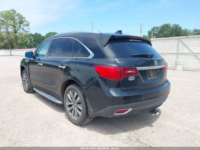 2014 ACURA MDX 5FRYD4H60EB003270 Photo 2