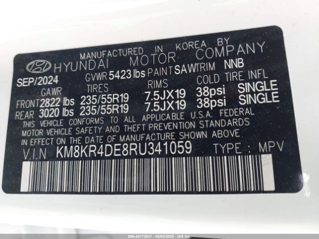 KM8KR4DE8RU341059 Hyundai Ioniq 5 Limited