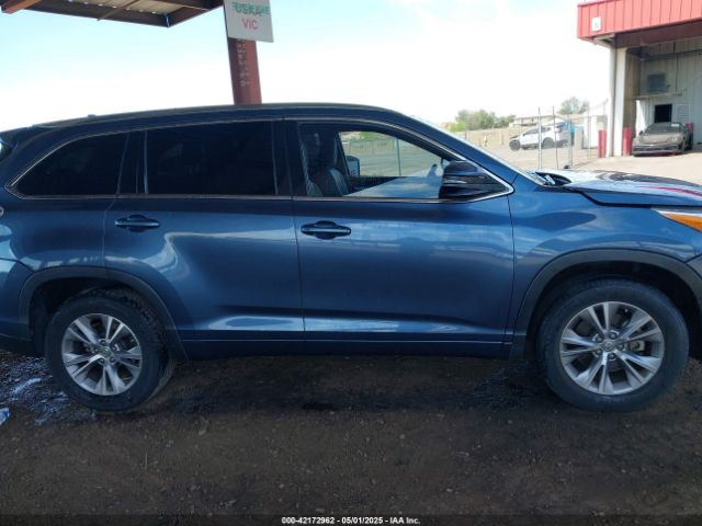 5TDKKRFH2FS115421 Toyota Highlander Xle V6