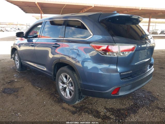5TDKKRFH2FS115421 Toyota Highlander Xle V6