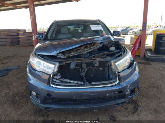 5TDKKRFH2FS115421 Toyota Highlander Xle V6