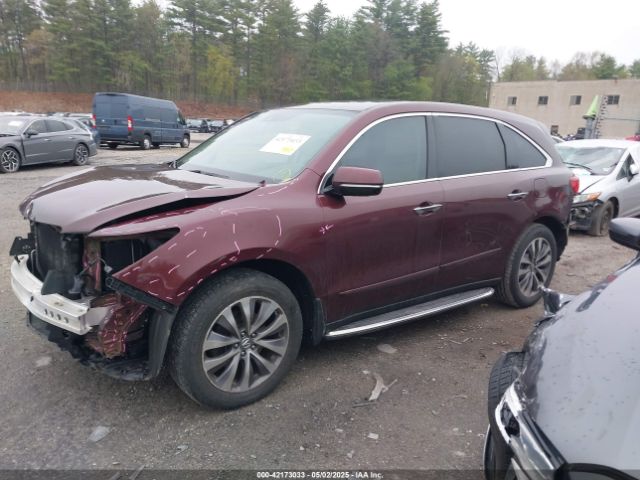 5FRYD4H46EB015552 Acura Mdx Technology Package