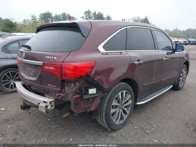 5FRYD4H46EB015552 Acura Mdx Technology Package