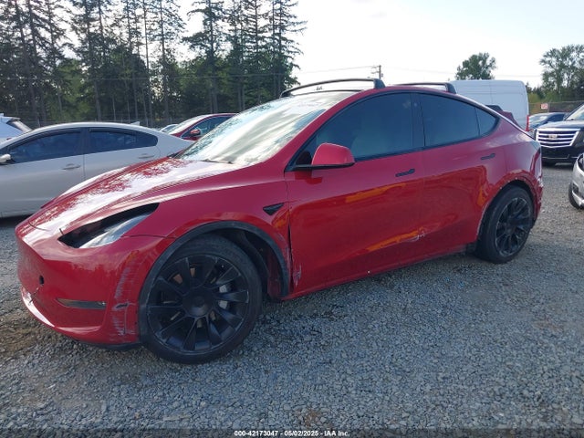 2021 TESLA MODEL Y 5YJYGDEE2MF099373 Photo 1