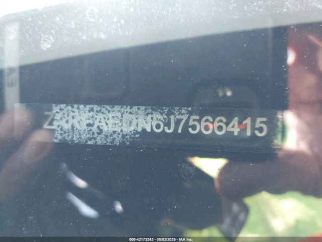 2018 ALFA ROMEO GIULIA ZARFAEDN6J7566415 Photo 8