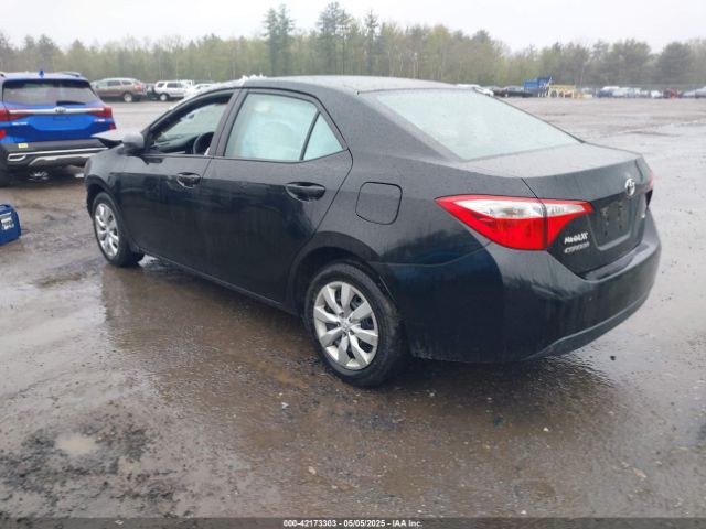 2T1BURHEXEC115042 Toyota COROLLA LE