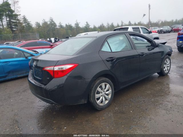 2T1BURHEXEC115042 Toyota COROLLA LE