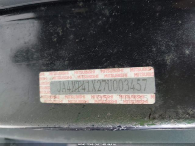 2007 MITSUBISHI OUTLANDER JA4MT41X27U003457 Photo 8