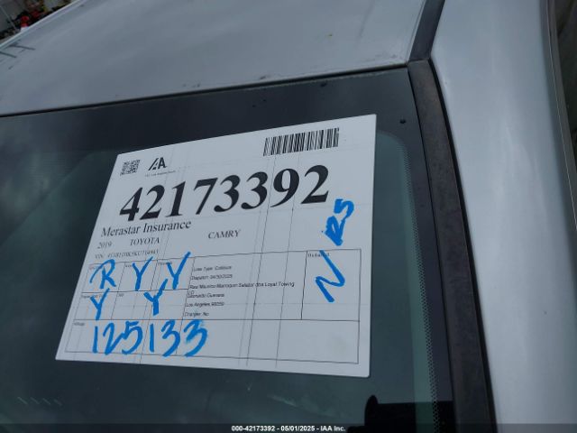 4T1B11HK5KU714943 Toyota CAMRY SE