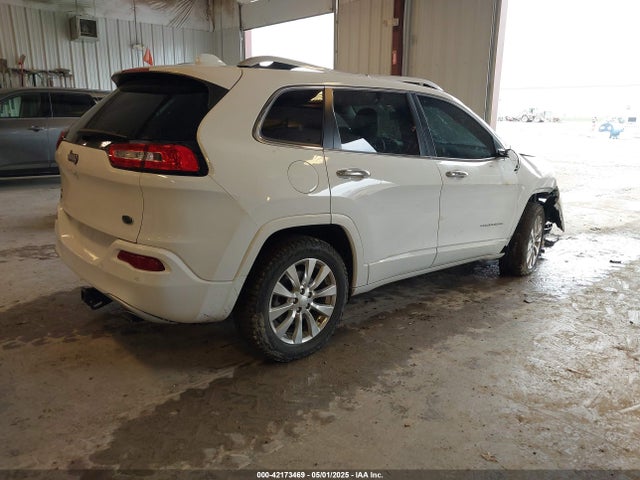 1C4PJMJX1JD593800 Jeep Cherokee Overland 4x4