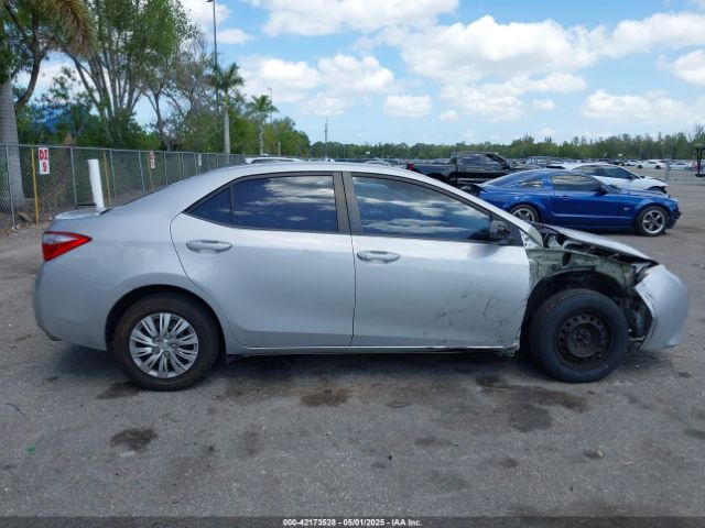 2T1BURHE7FC305091 Toyota COROLLA L