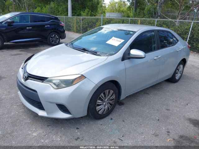 2T1BURHE7FC305091 Toyota COROLLA L