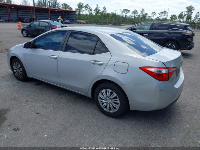 2T1BURHE7FC305091 Toyota COROLLA L