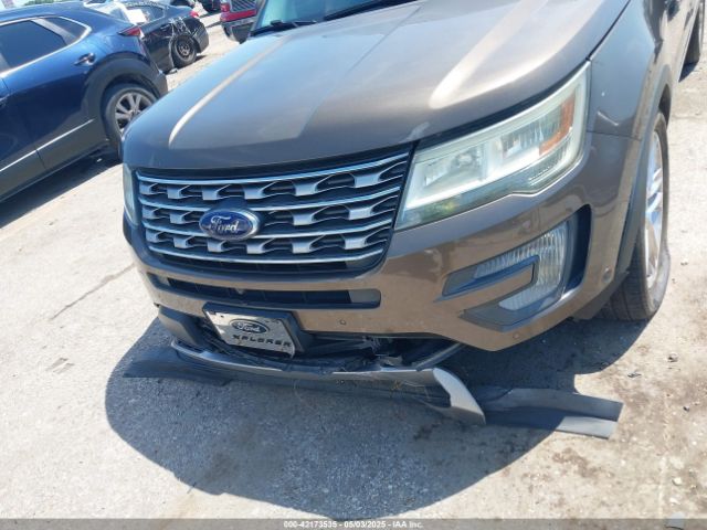 1FM5K7F86GGB86145 Ford Explorer Limited