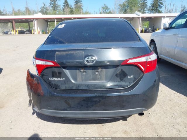 5YFBURHE9EP065265 Toyota COROLLA LE