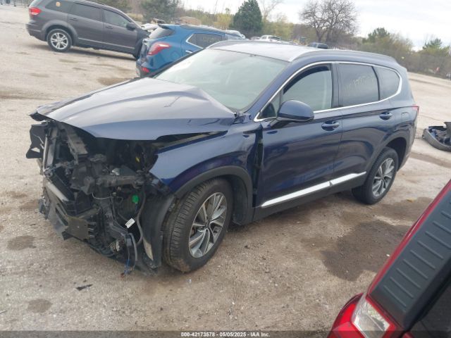 2019 HYUNDAI SANTA FE 5NMS3CAD0KH055120 Photo 1