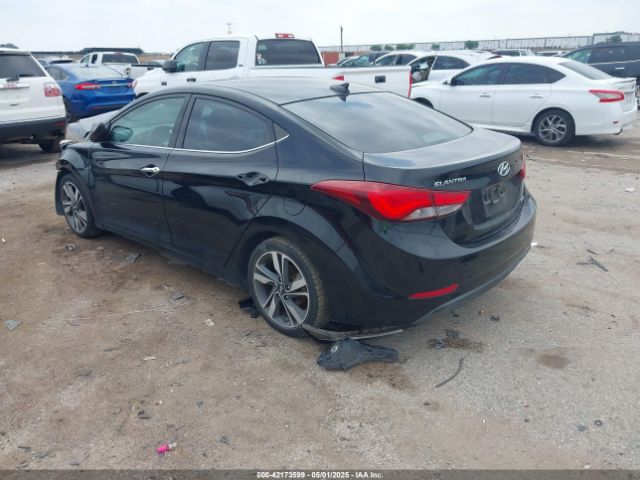 5NPDH4AE2EH500795 Hyundai Elantra Limited