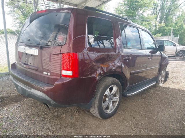 5FNYF4H5XEB055640 Honda Pilot Ex-l