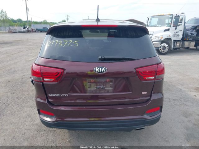 5XYPGDA39KG478036 KIA Sorento 2.4l Lx
