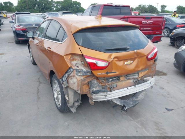 3G1BE6SM2HS554053 Chevrolet Cruze Lt Auto