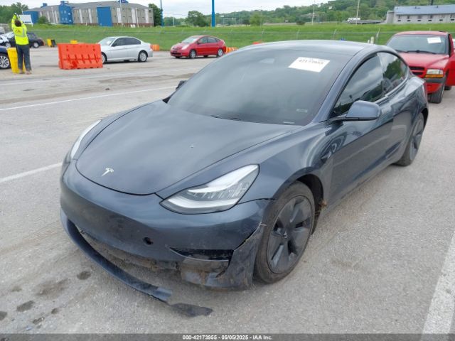 2021 TESLA MODEL 3 5YJ3E1EA2MF849124 Photo 1