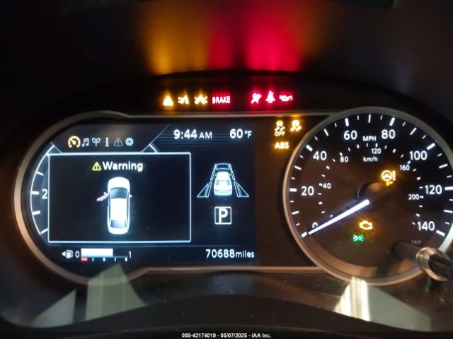3N1CN8EV5ML821740 Nissan Versa Sv Xtronic Cvt