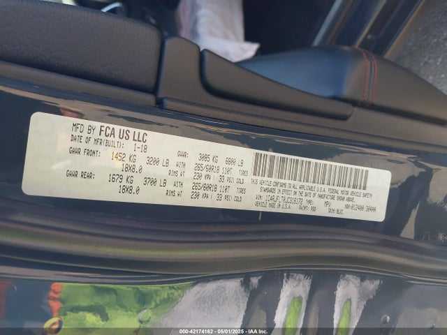 1C4RJFLT0JC316172 Jeep Grand Cherokee