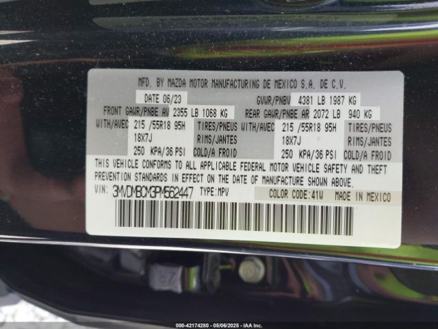 3MVDMBCM3PM562447 Mazda Cx-30 2.5 S Preferred