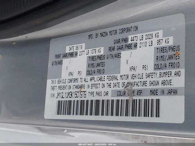 JM1GL1UM3K1507979 Mazda py cylinder deactivation