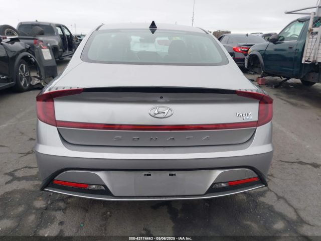 KMHL24JJ6MA023753 Hyundai Sonata Blue