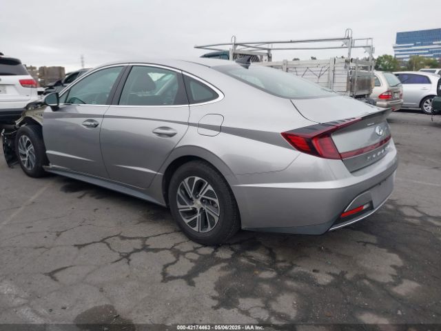 KMHL24JJ6MA023753 Hyundai Sonata Blue