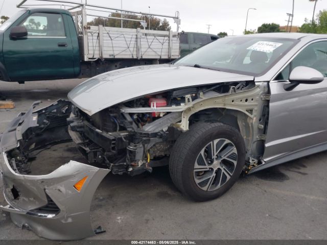 KMHL24JJ6MA023753 Hyundai Sonata Blue