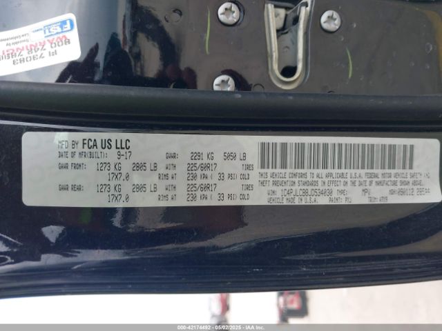 1C4PJLCB8JD534030 Jeep Cherokee Latitude
