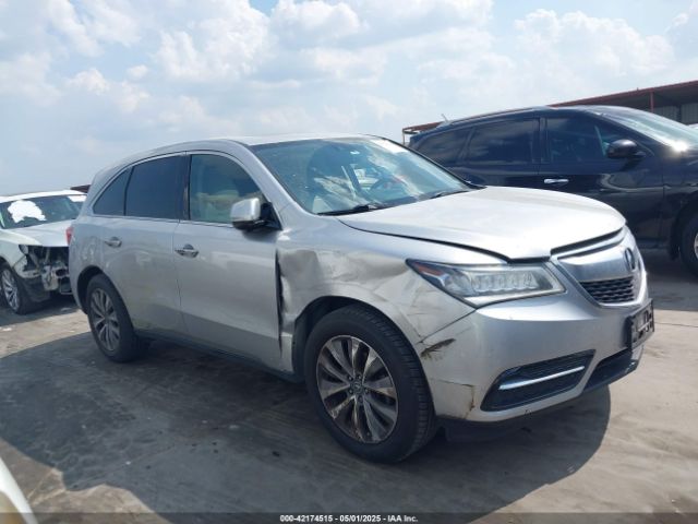 5FRYD4H44FB008021 Acura Mdx Technology Package