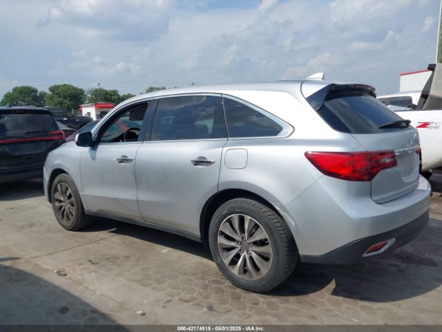 5FRYD4H44FB008021 Acura Mdx Technology Package