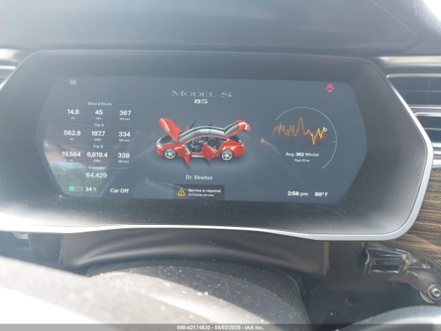 5YJSA1H14EFP63897 Tesla Model S P85