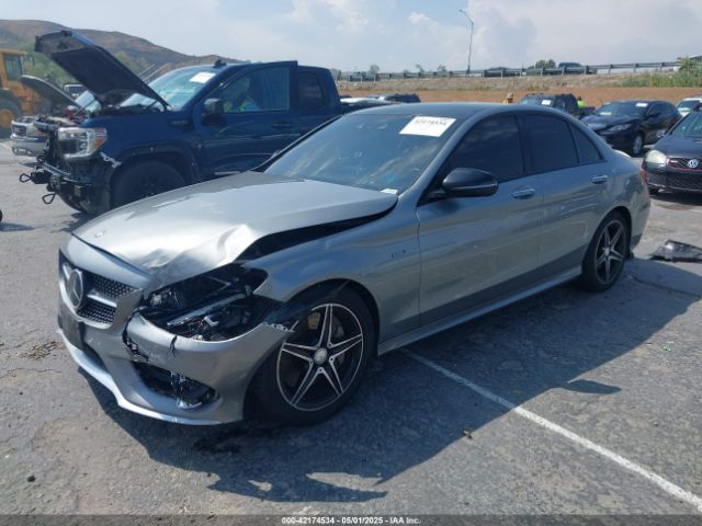 2016 MERCEDES-BENZ C 450 AMG 55SWF6EB2GU136954 Photo 1