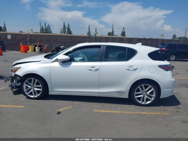 JTHKD5BH9E2185172 Lexus CT 200H