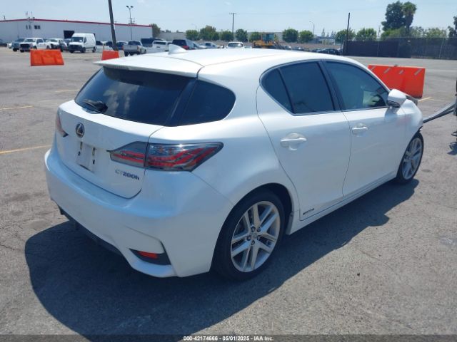 JTHKD5BH9E2185172 Lexus CT 200H