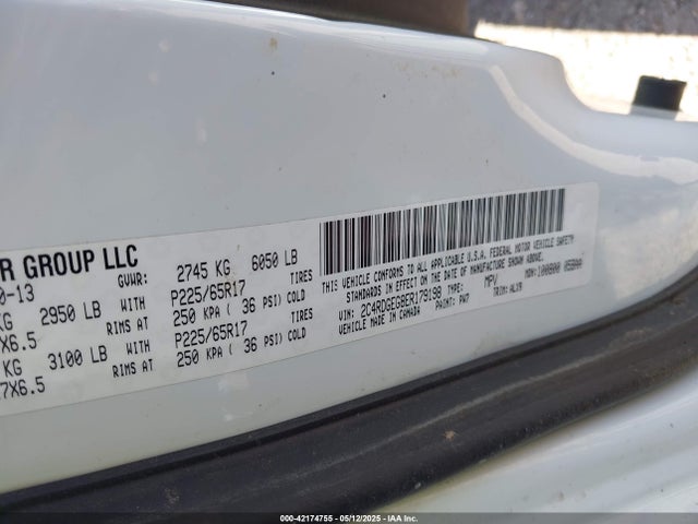 Dodge Grand Caravan R/t 2014 2C4RDGEG8ER179198 Image 9