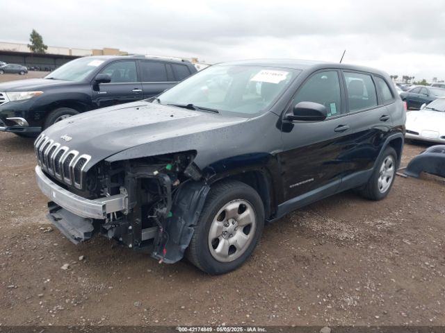 1C4PJLABXHW663243 Jeep Cherokee Sport Fwd