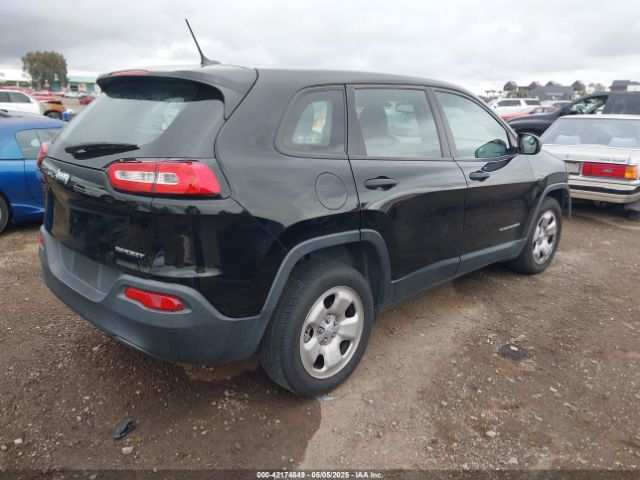 1C4PJLABXHW663243 Jeep Cherokee Sport Fwd