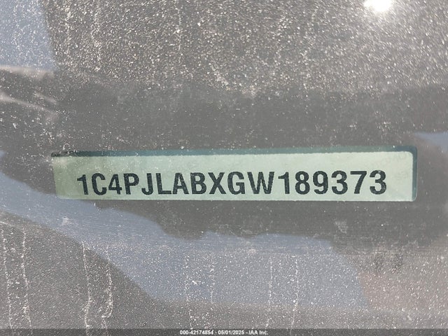 1C4PJLABXGW189373 Jeep Cherokee Sport